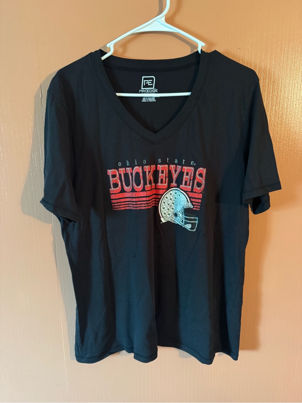 ProEdge Ohio State Buckeyes V-Neck T-Shirt – Size 1X